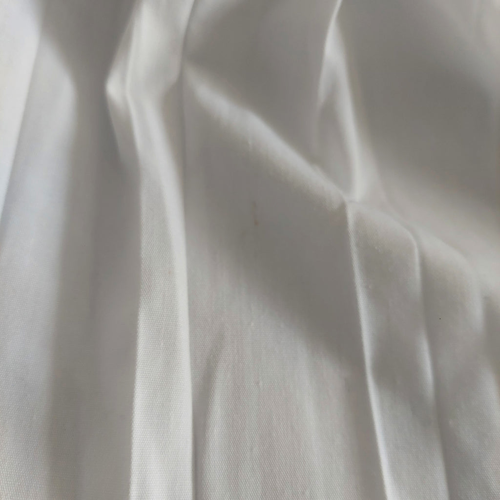 ZARA White Collared Peplum Top | Pre Loved |