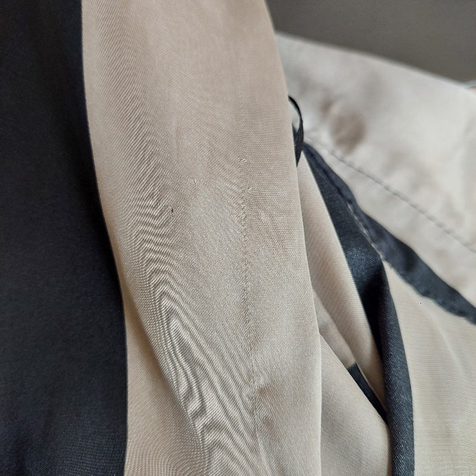 Zara Black & Grey Striped Collared Shirt | Gently Used |