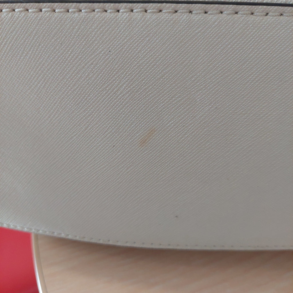 Michael Kors Vanilla Sofia Large East West Leather Satchel Bag | Pre Loved |