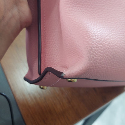 Coach Pink Willow Colorblock Tote 24 Bag | Pre Loved |