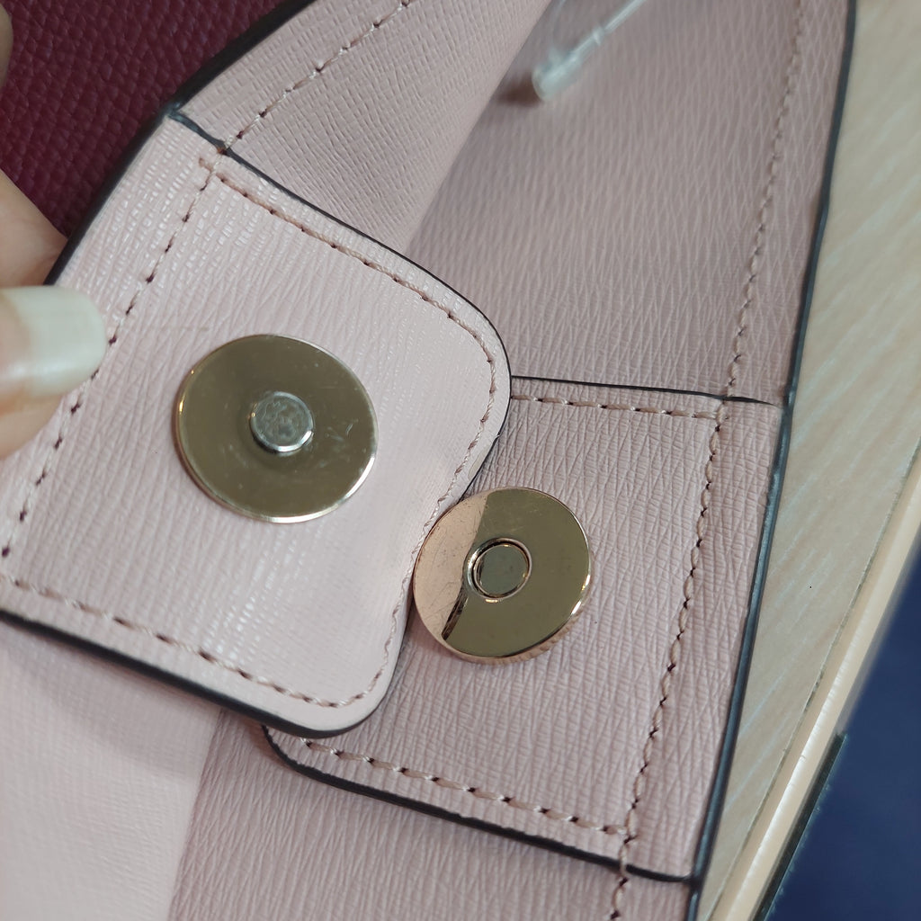 Kate Spade Burgundy Darcy Small Bucket Bag | Gently Used |