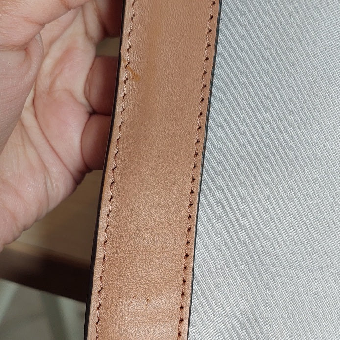 Rebecca Minkoff Tan Leather & Suede Embellished Convertible Backpack Purse | Pre Loved |