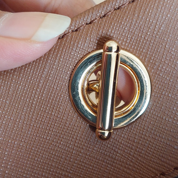 Michael Kors Brown Large Leather Shoulder Bag | Gently Used |