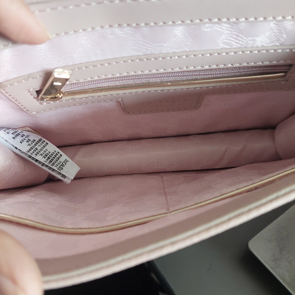 Ted Baker Light Purple Kalila Bow Detail Envelope Crossbody Bag | Pre Loved |