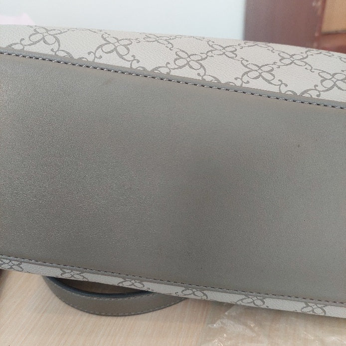 Nine West Grey Lior Cinder Logo Tote | Brand New |