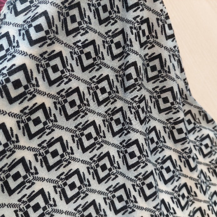 Miss Selfridge Black & White Printed Sleeveless Maxi Dress | Pre Loved |