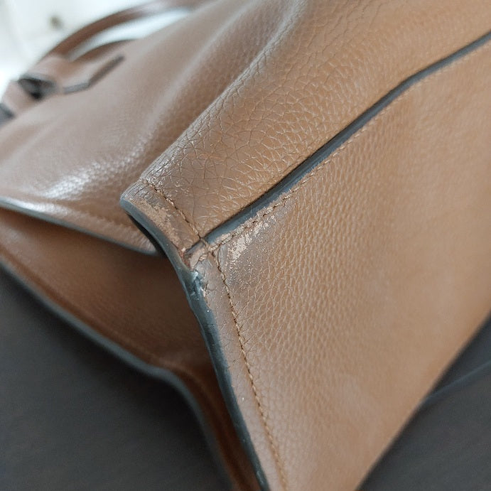 Tory Burch Tan Leather Large 'Thea' Tote Bag | Pre Loved |