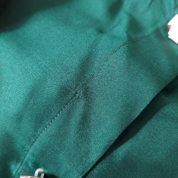Sanober Azfar Emerald Green Block Print Outfit (3 Pieces) | Pre Loved |
