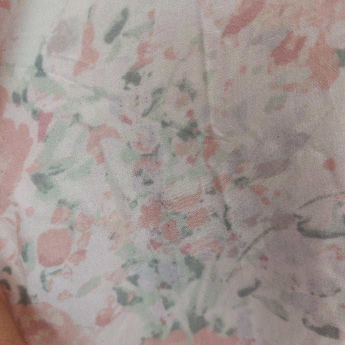 H&M White & Pink Floral Short-sleeves Dress | Pre Loved |