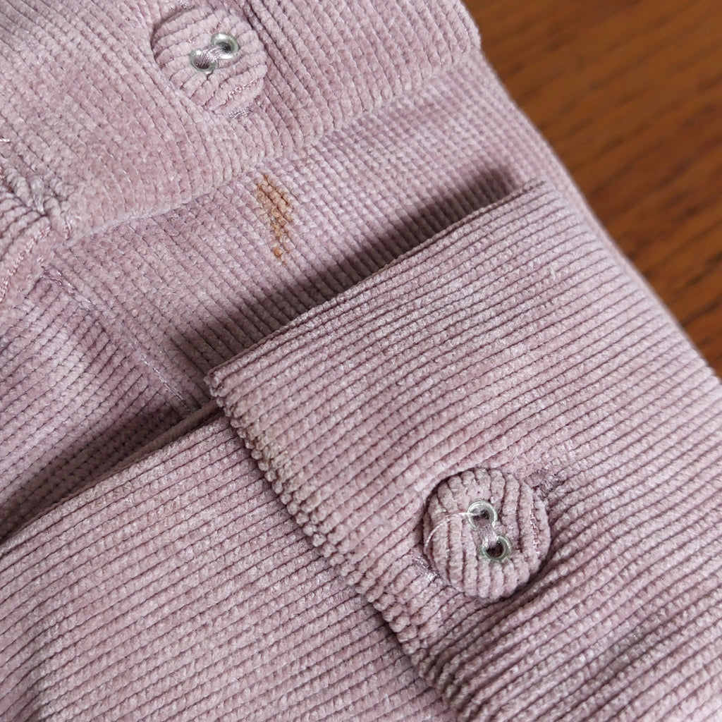 ZARA Pink Button Down Corduroy Shirt | Pre Loved |