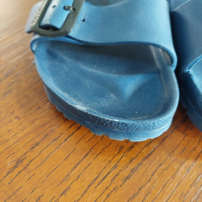 Birkenstock Blue Arizona Essential Sandals | Pre Loved |