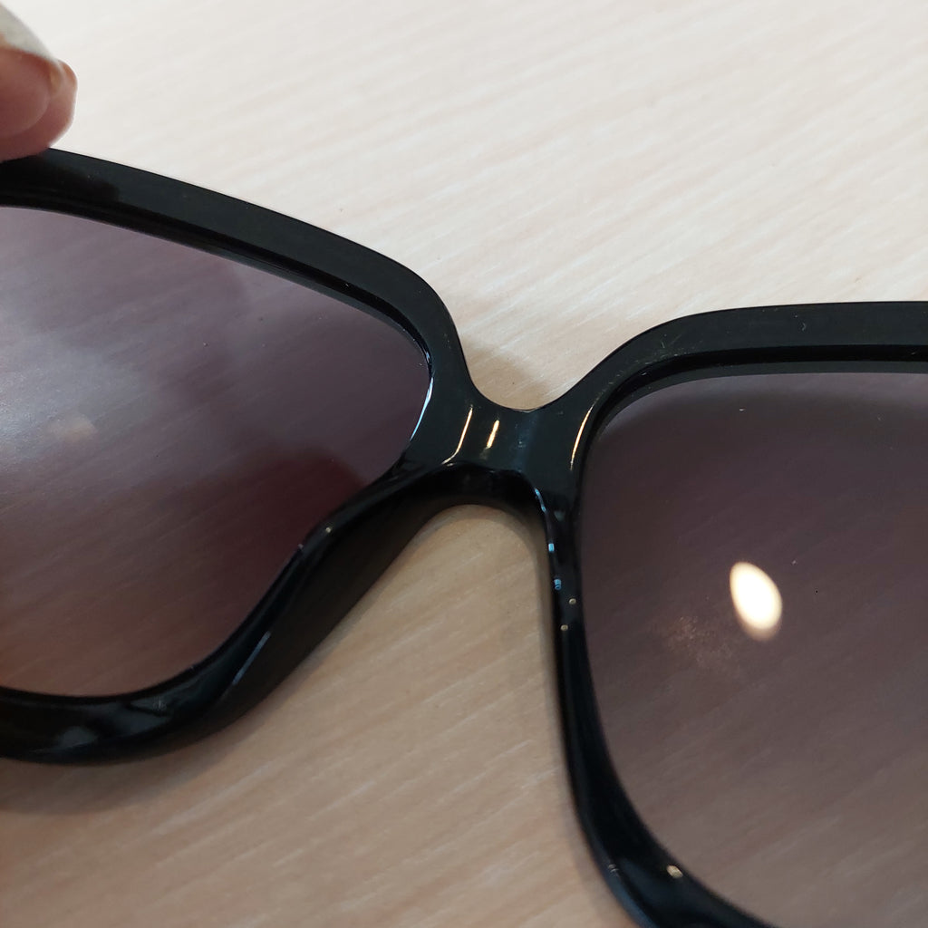 Marc By Marc Jacobs MMJ 332/S Black & Grey Square Sunglasses | Like New |