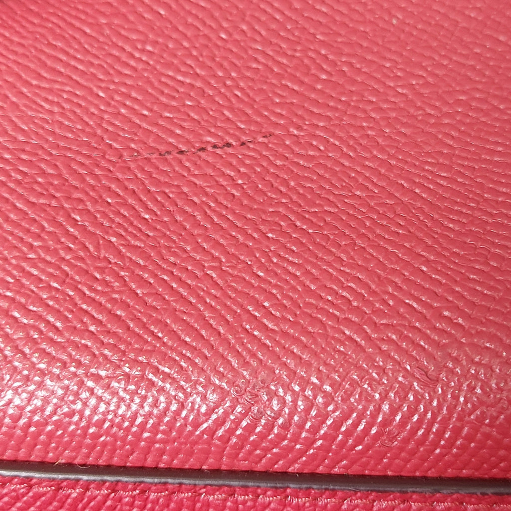 Coach Red Leather City Zip Tote Bag | Gently Used |
