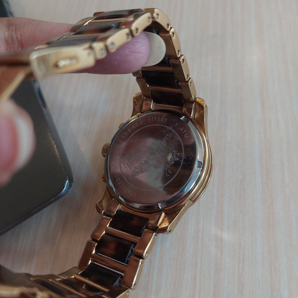 Michael Kors MK5659 Chronograph Gold Gradient Watch | Pre Loved |