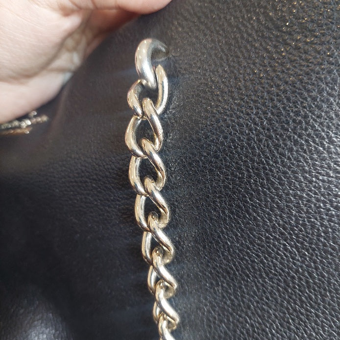 Kate Spade Black Leather Triple Compartment Shoulder Bag | Pre Loved |