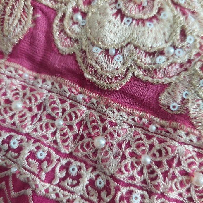 Sana Safinaz Pink Embellished & Embroidered Kurta | Brand New |