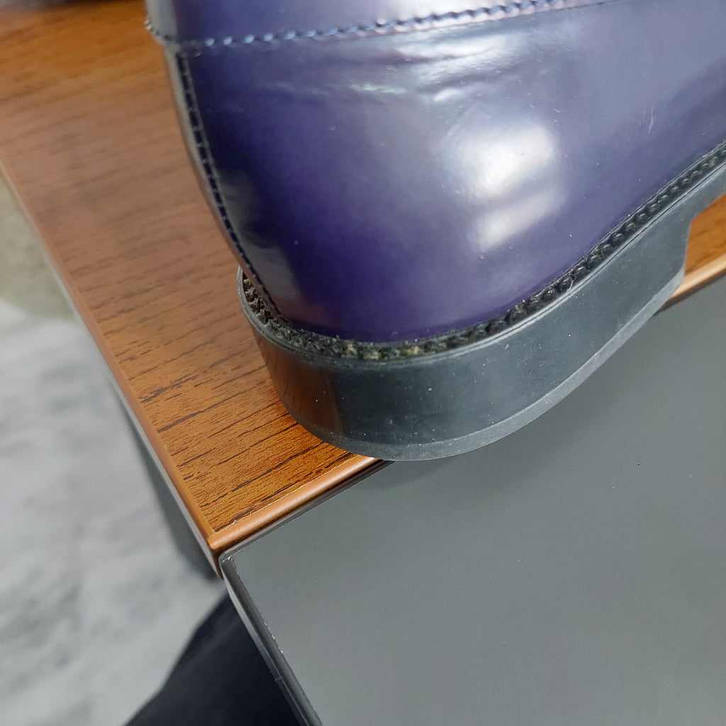 Tod's Navy Blue Leather Chelsea Boots | Pre Loved |