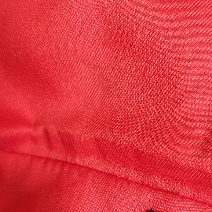 Zara Orange Printed Collared Midi Shirt Dress | Pre Loved |