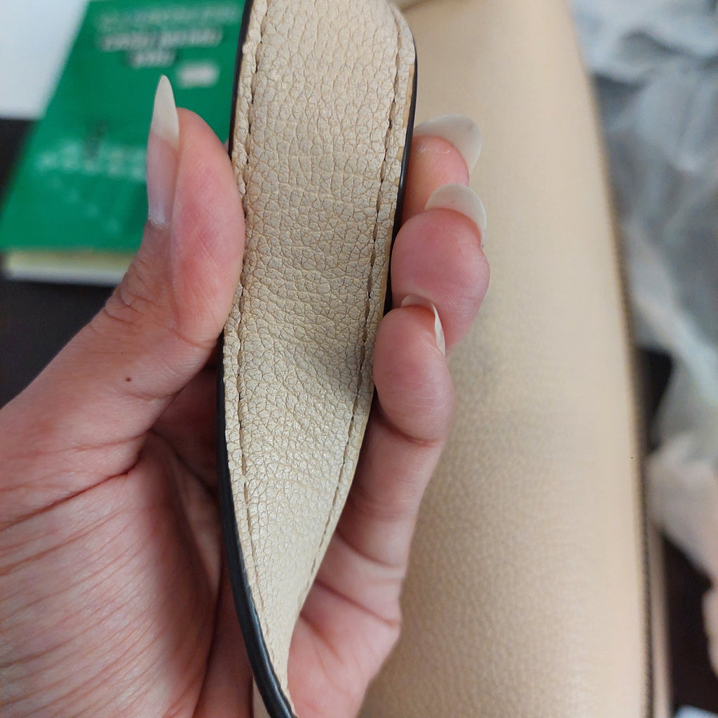 Tory Burch Cream Leather Juliette Satchel Bag | Gently Used |