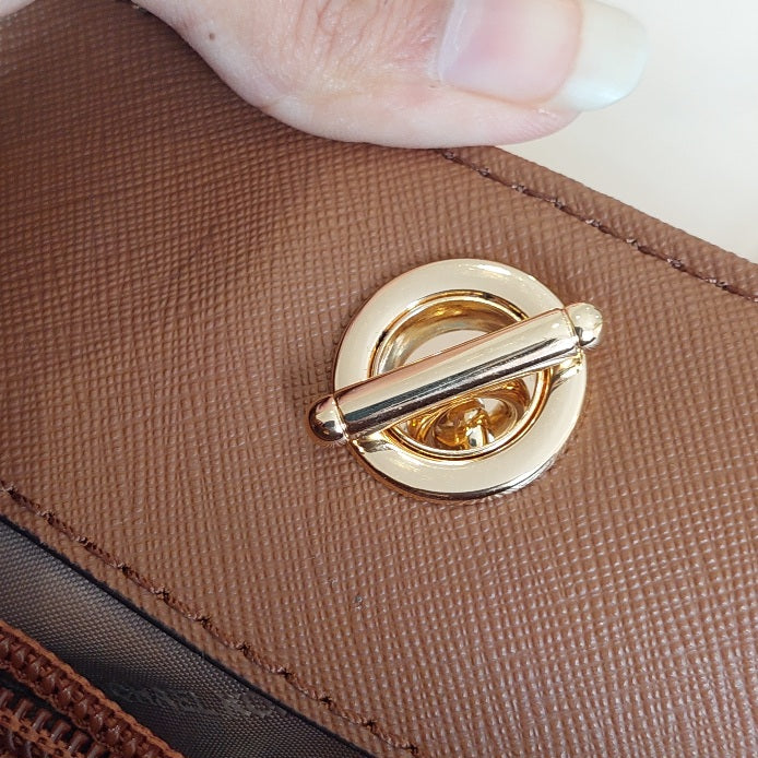 Michael Kors Brown Large Leather Shoulder Bag | Gently Used |