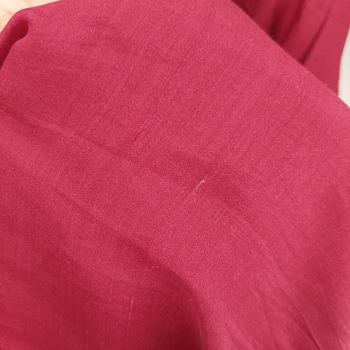 Sania Maskatiya Maroon Embellished Peshwaz with Dupatta | Pre Loved |