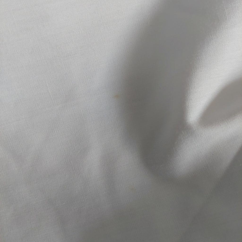 ZARA White Collared Peplum Top | Pre Loved |