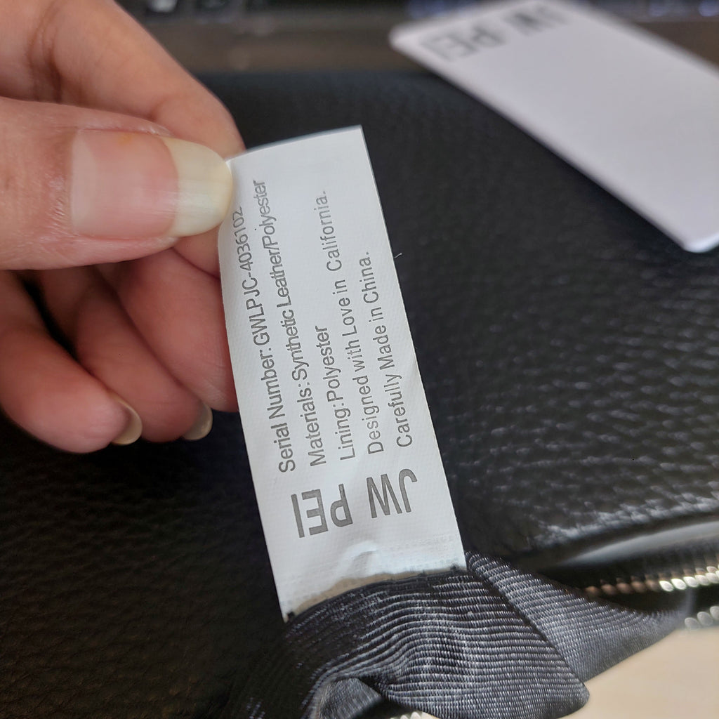 JW PEI Black Leatherette Smart Harlee Shoulder Bag | Brand New |