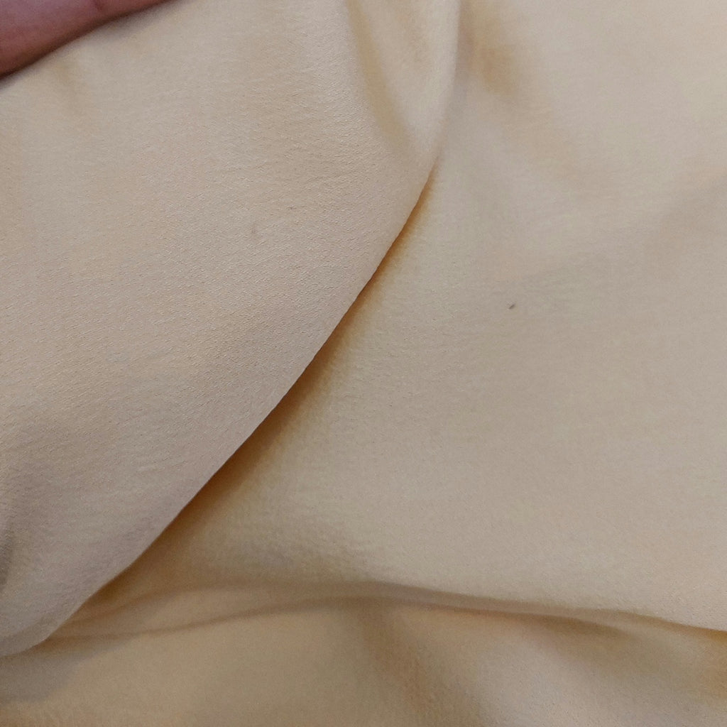 Mango Yellow Satin Wrap Belted Top | Gently Used |