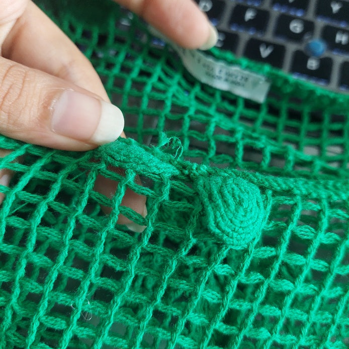 ZARA Green Crochet Sleeveless Dress | Gently Used |