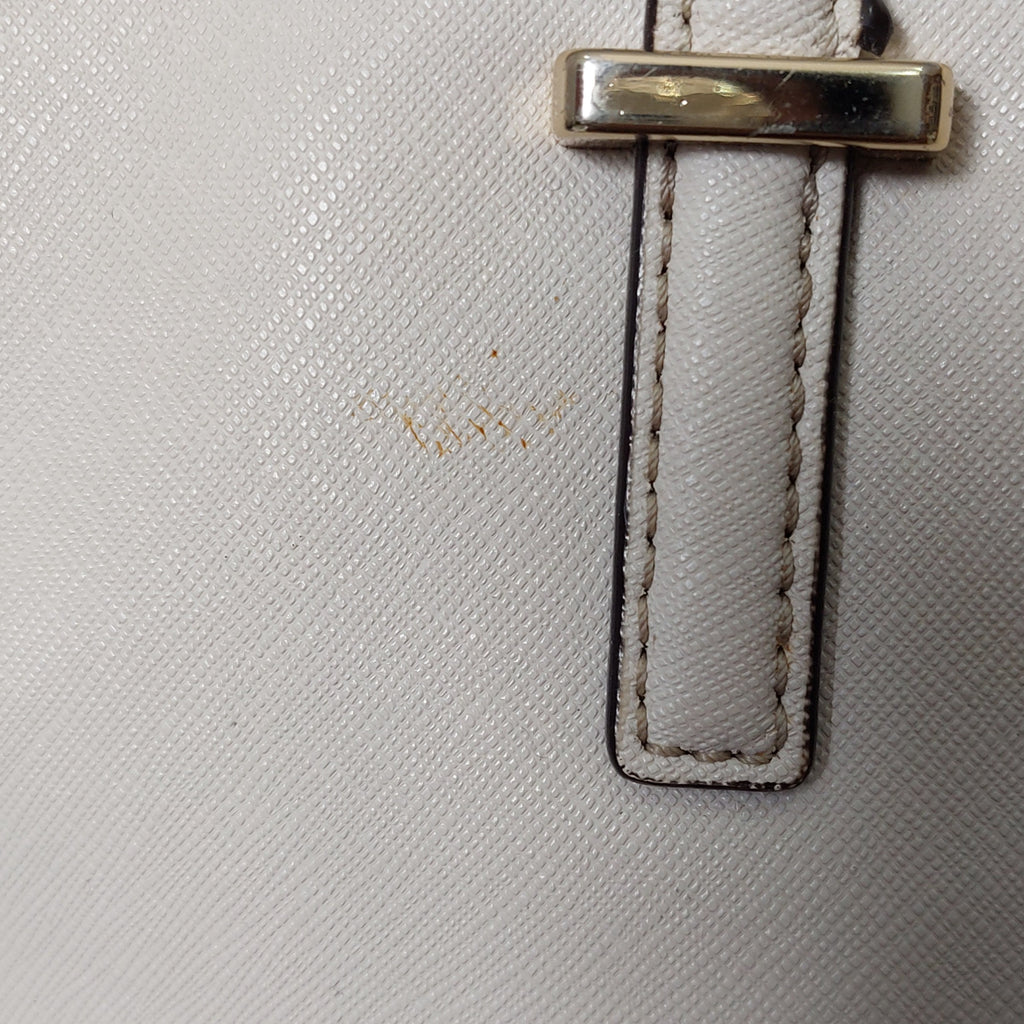 Kate Spade Beige Saffiano Leather Cedar Street Medium Harmony Tote Bag | Pre Loved |