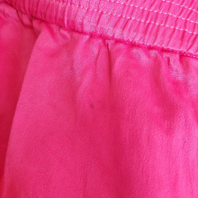 ZARA Hot Pink Satin Loose Fit Pants | Pre loved |