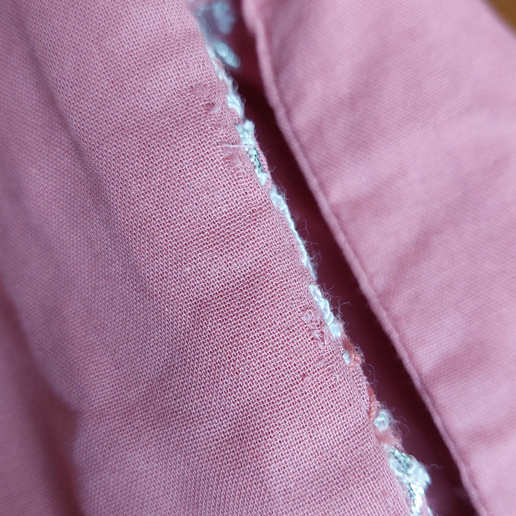 Zuri Pink Embroidered Kurta | Pre Loved |