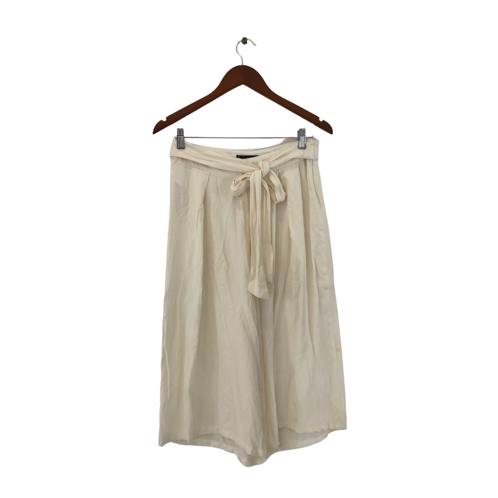 Mango Off-white Culotte Pants | Gently Used |