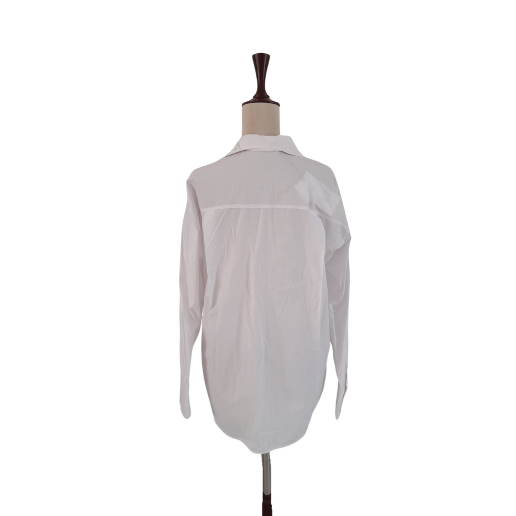 ZARA White Collared Shirt | Brand New |