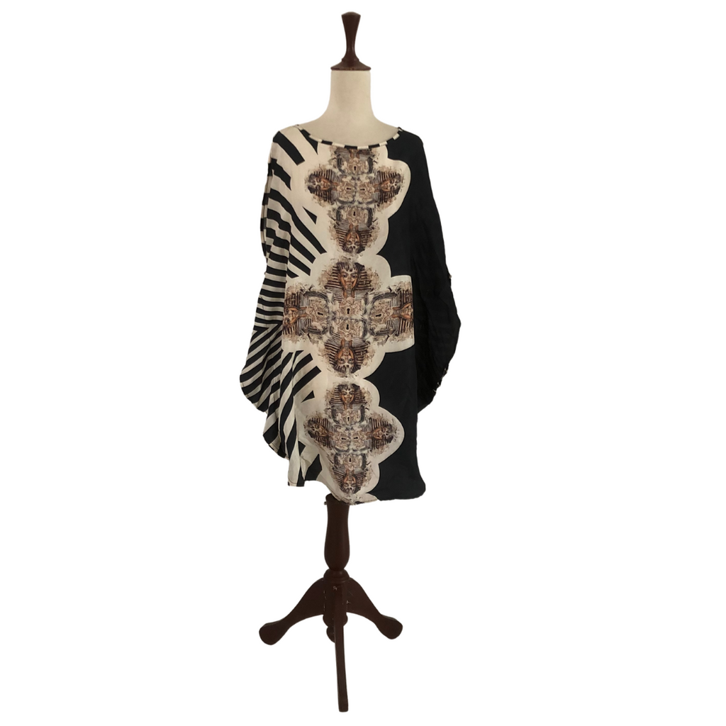 Sheep Printed Poncho Top | Pre Loved |