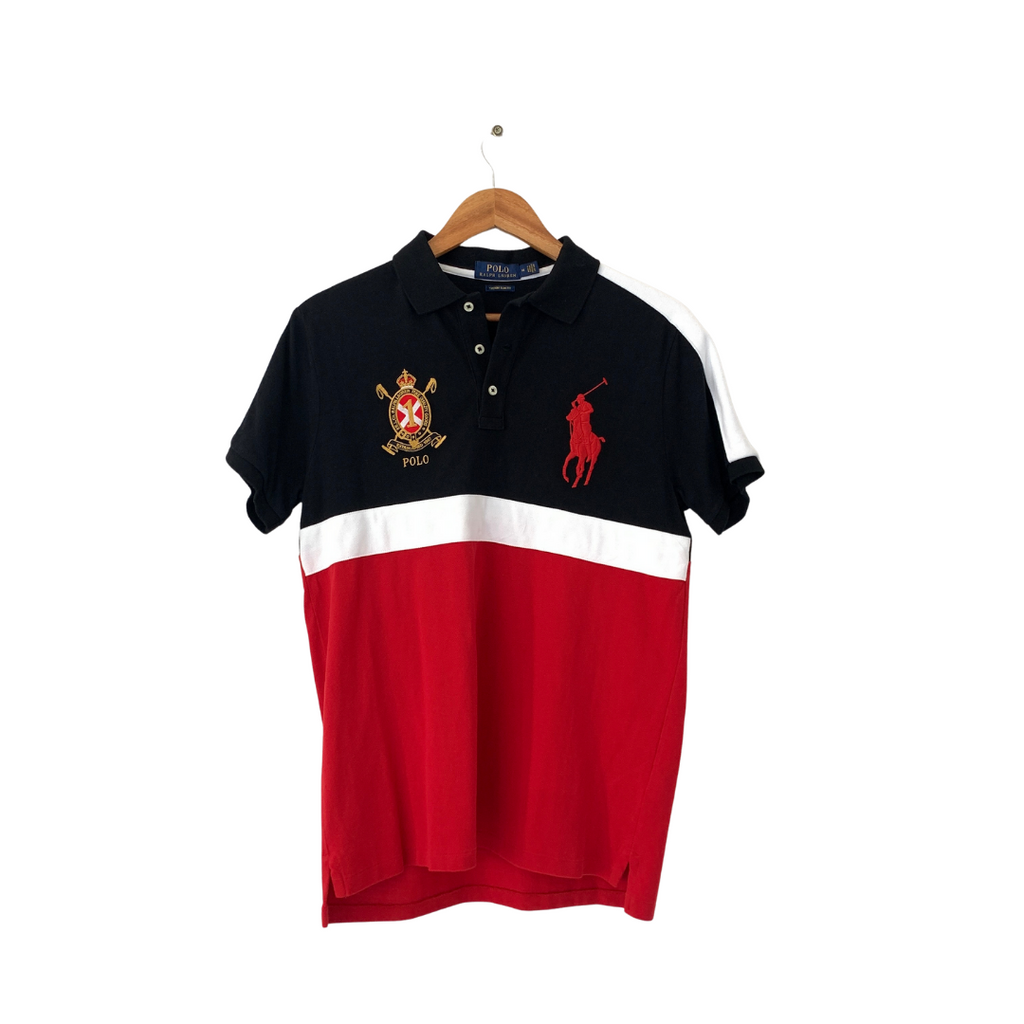 Ralph Lauren Men's Black Polo Shirt | Gently Used |