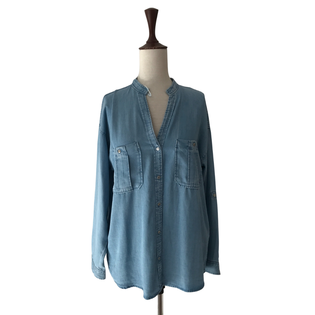 ZARA Soft Denim Shirt | Brand New |