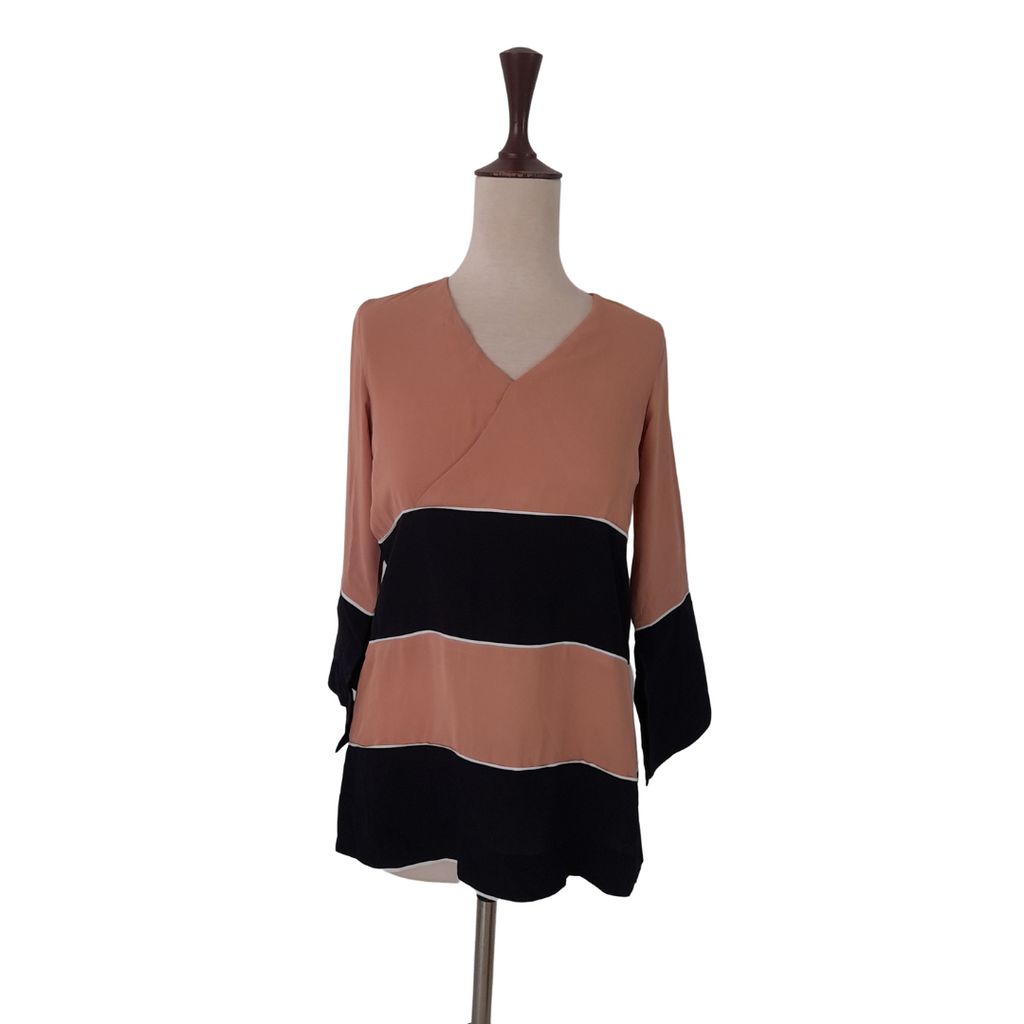 Lulusar Pink and Navy Long Top | Brand New |