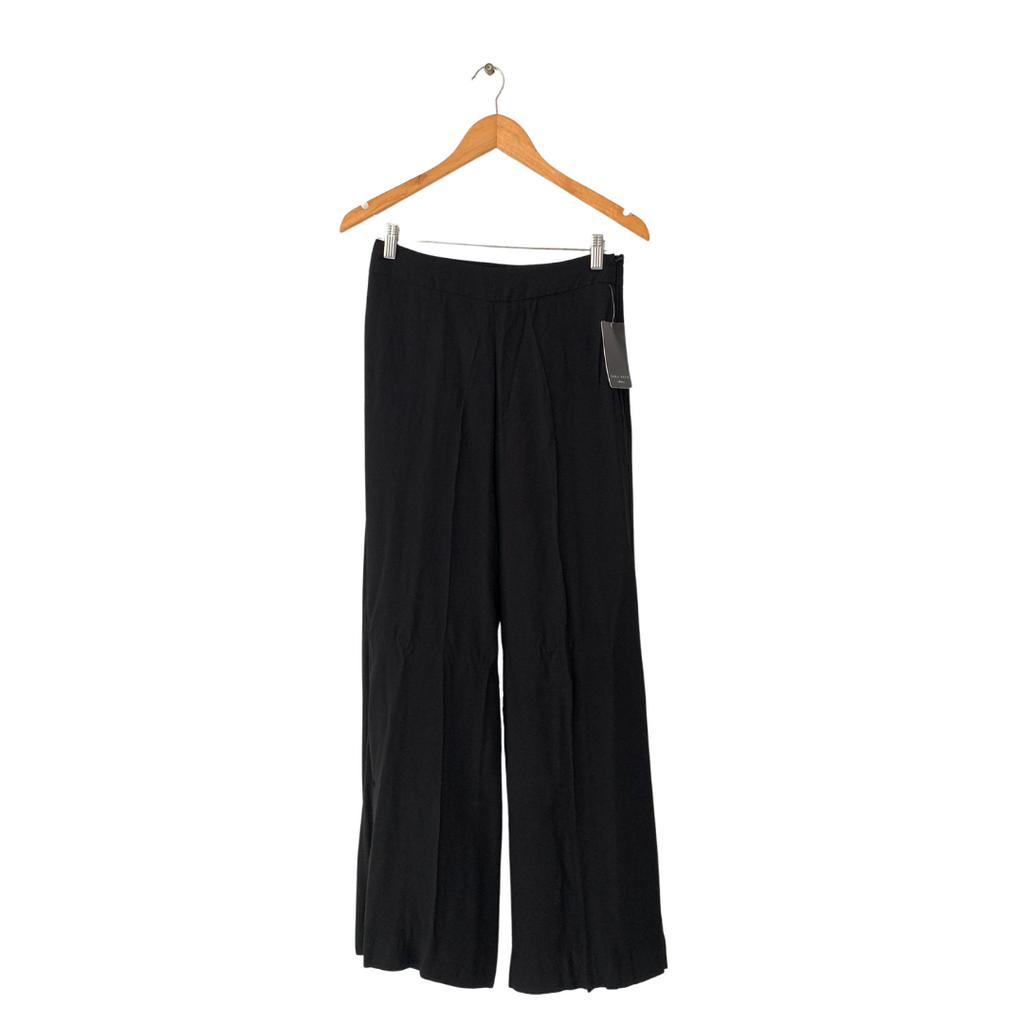 ZARA Black Wide-legged Pants | Brand New |