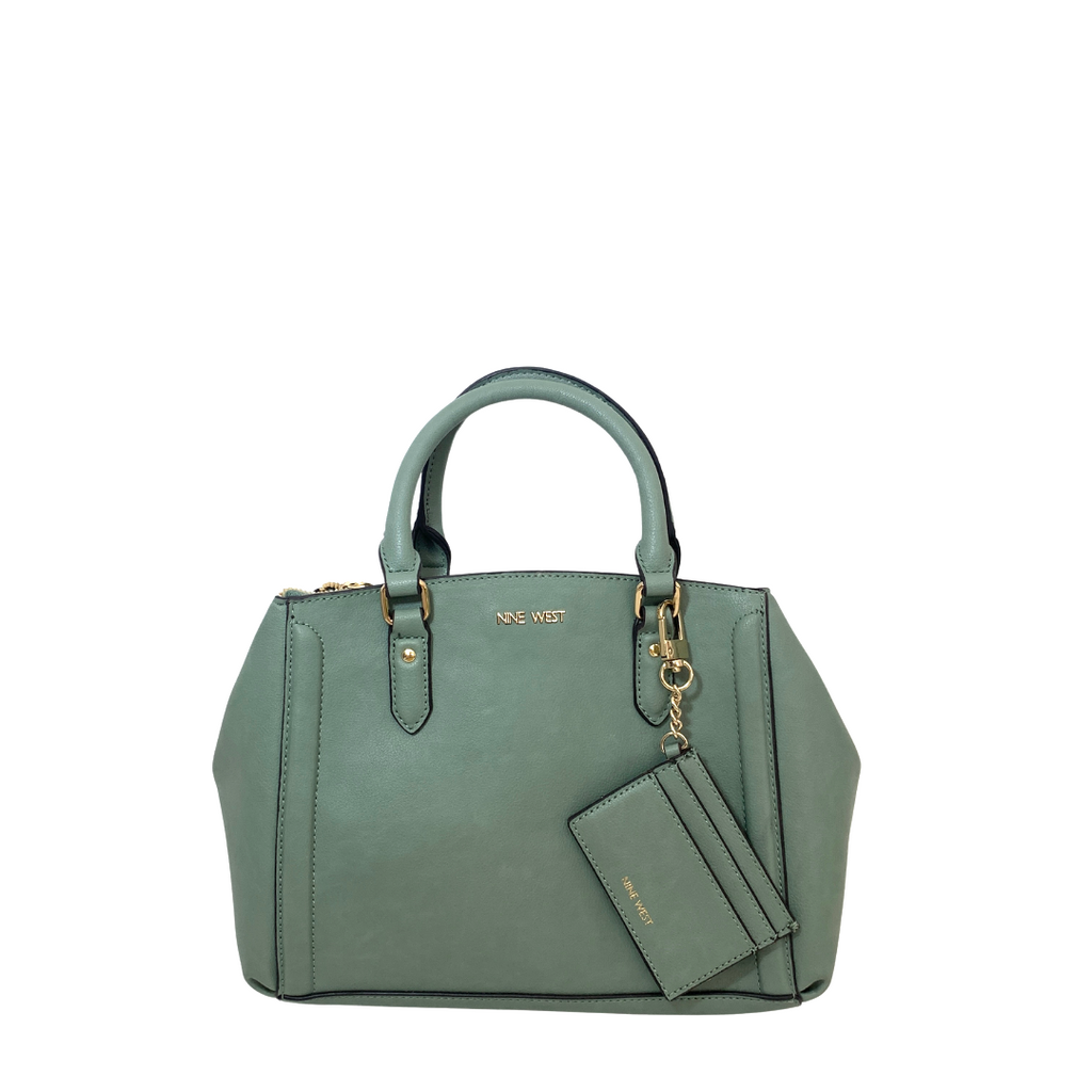 Nine West Mint Green Satchel | Gently Used |