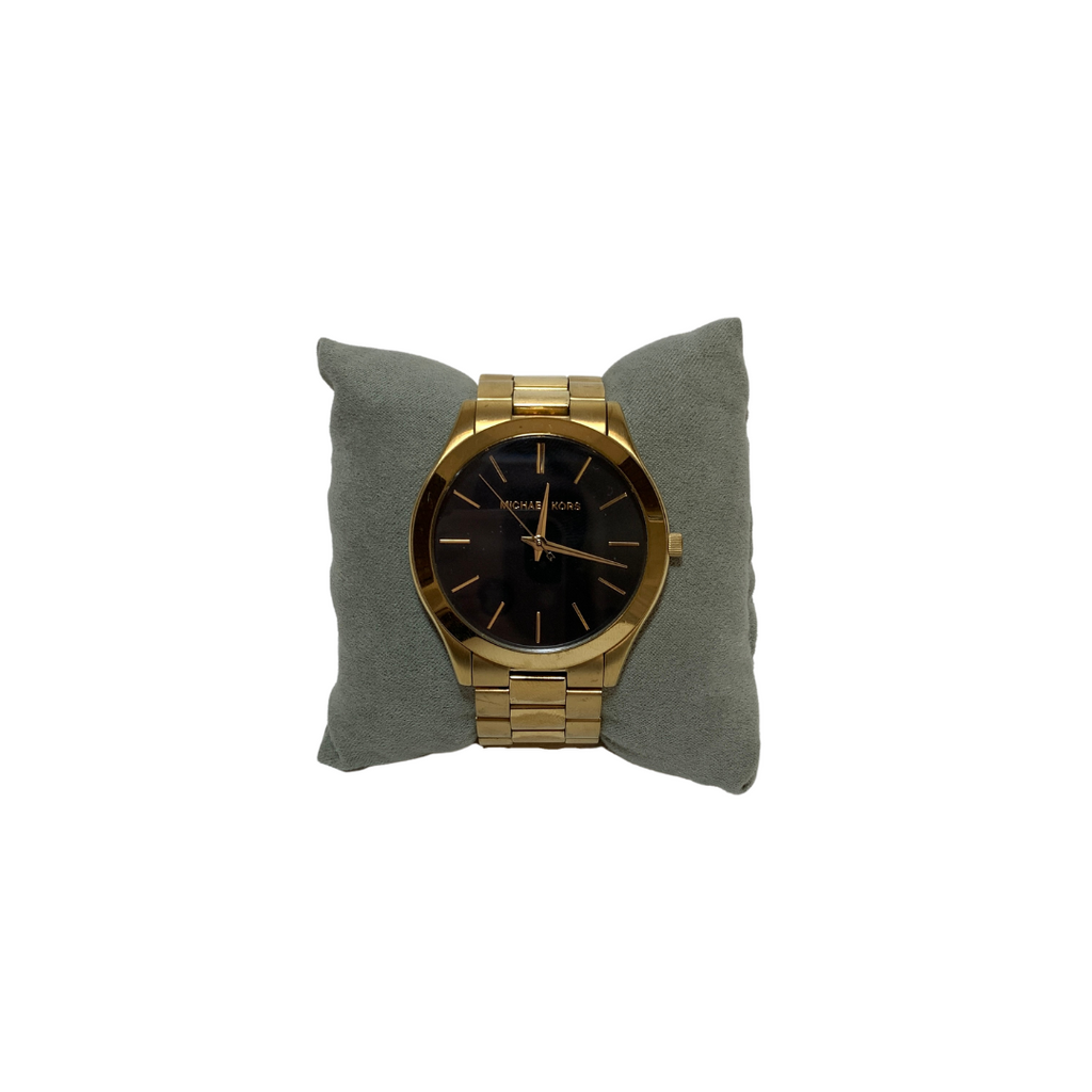 Michael Kors Unisex MK8621 Gold Watch | Pre Loved |