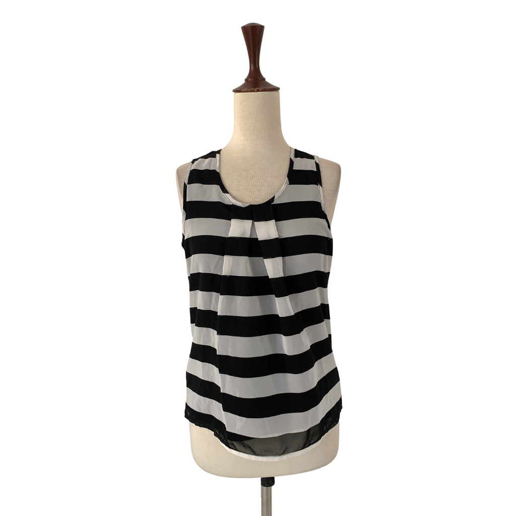 Vera Moda Striped Sleeveless Top | Gently Used |
