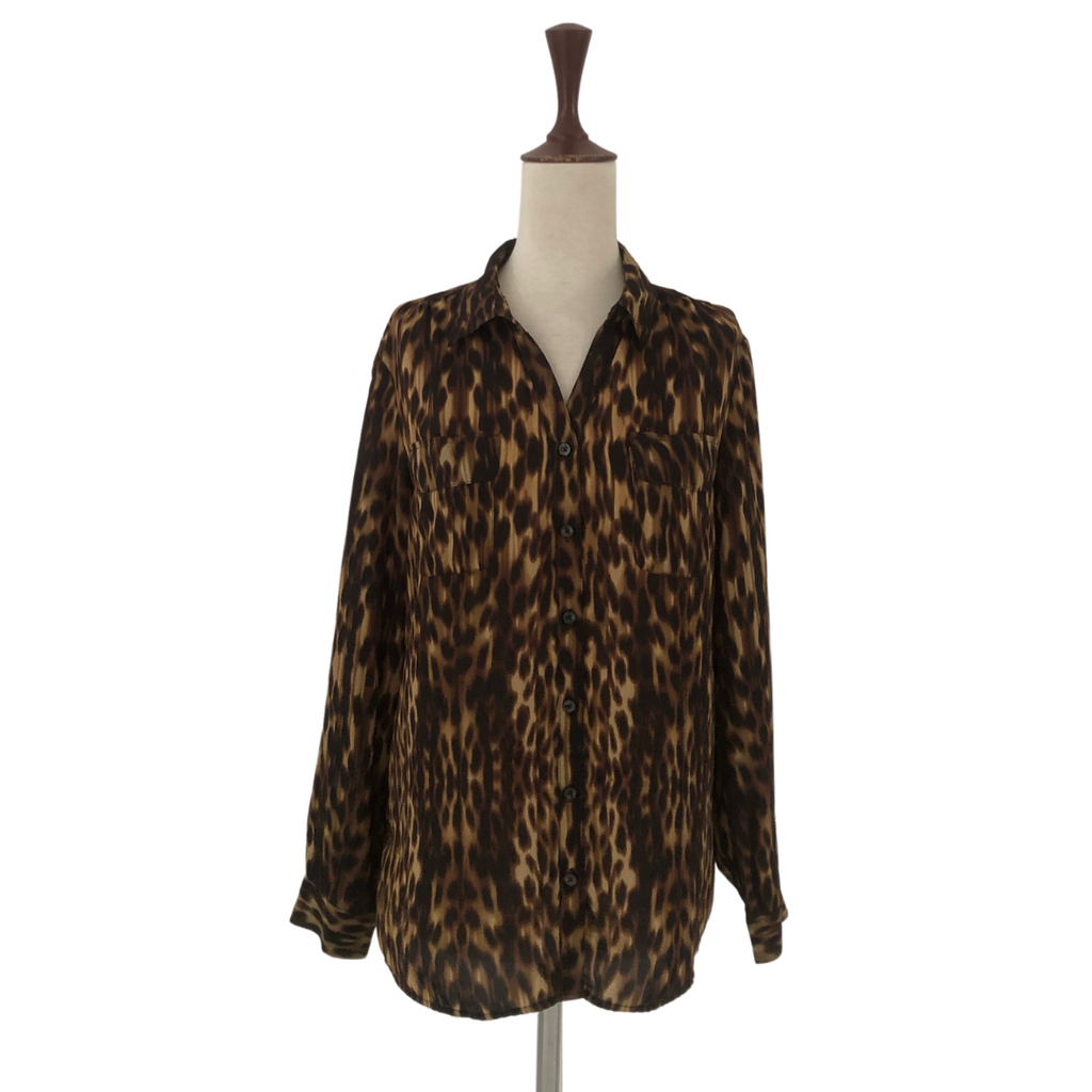 Jones New York Animal Print Top | Gently Used |