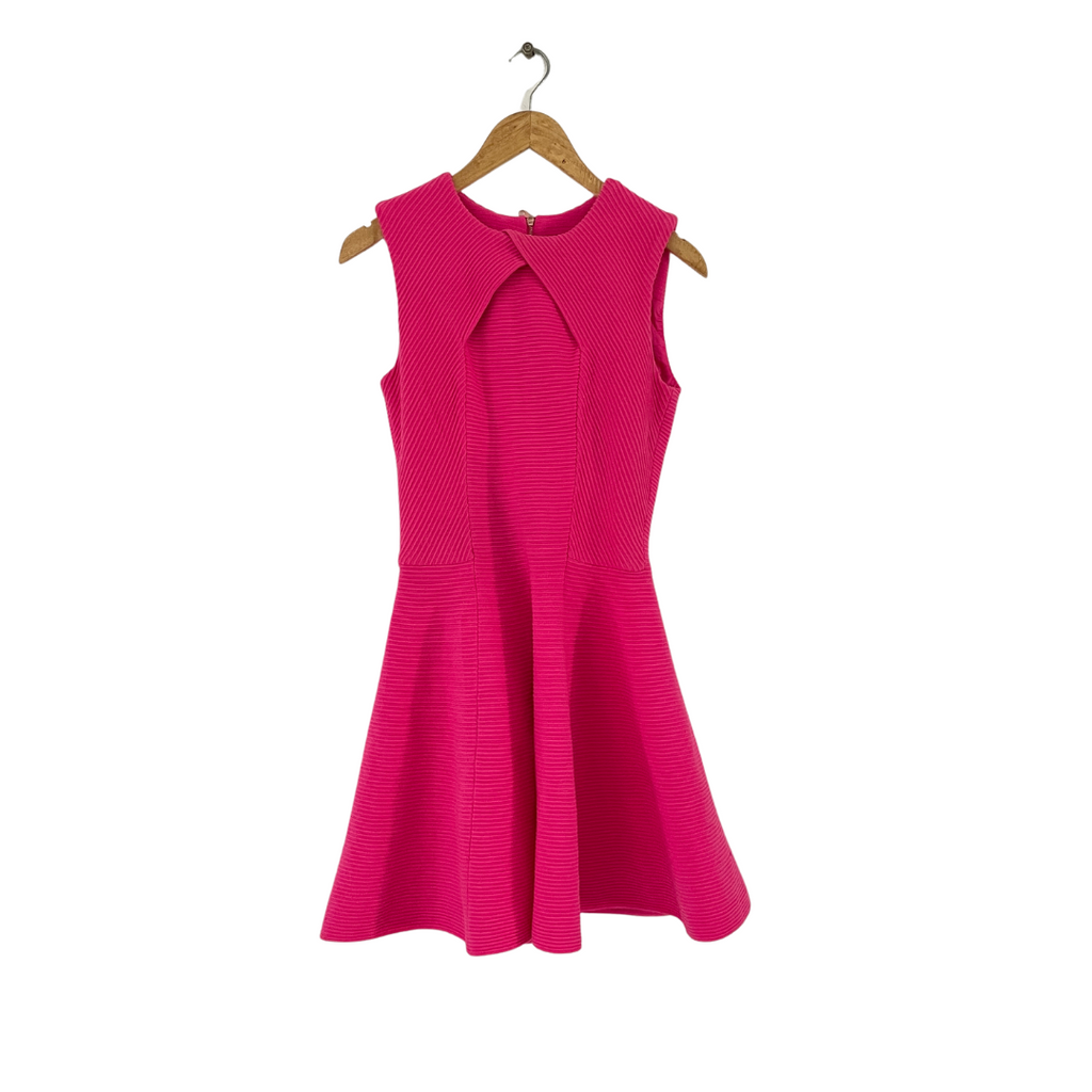 Ted Baker Fuschia Midi Shift Dress | Gently Used |