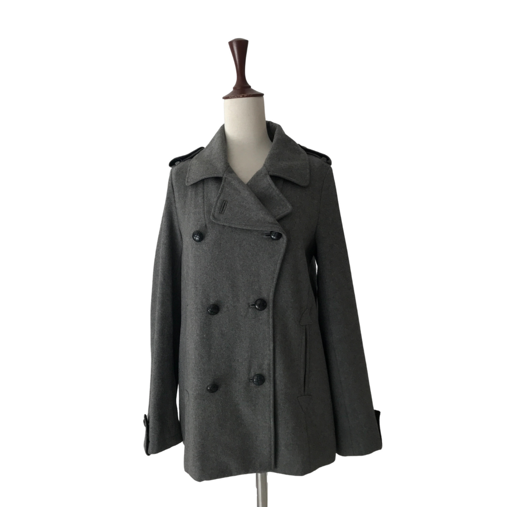 TopShop Grey Short Winter Coat | Gently Used |