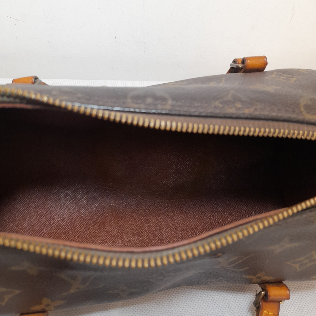 Louis Vuitton Brown Monogram Coated Canvas Papillon Bag | Pre Loved |