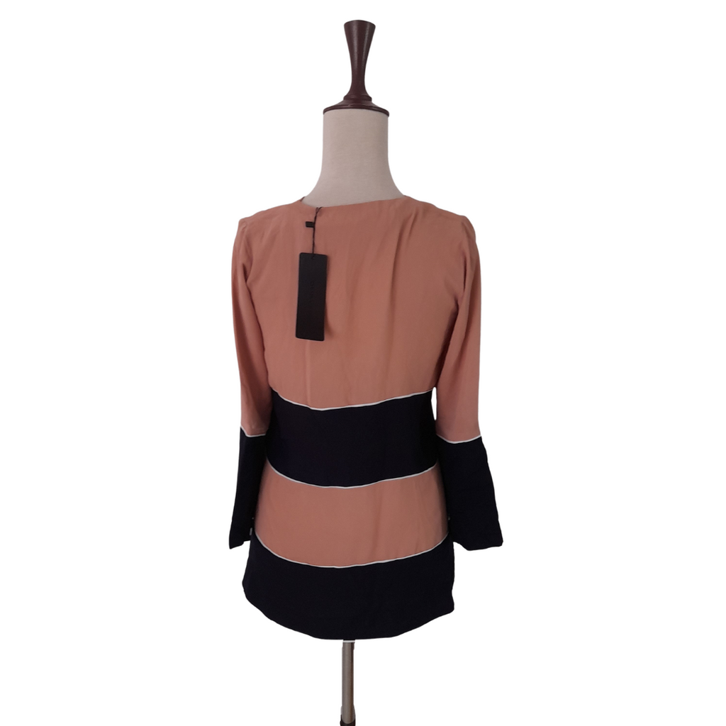 Lulusar Pink and Navy Long Top | Brand New |