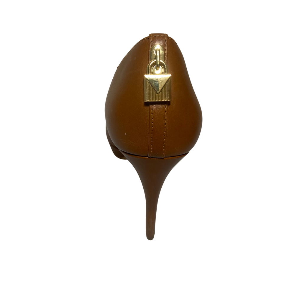 Michael Kors Tan Leather Heels | Pre Loved |