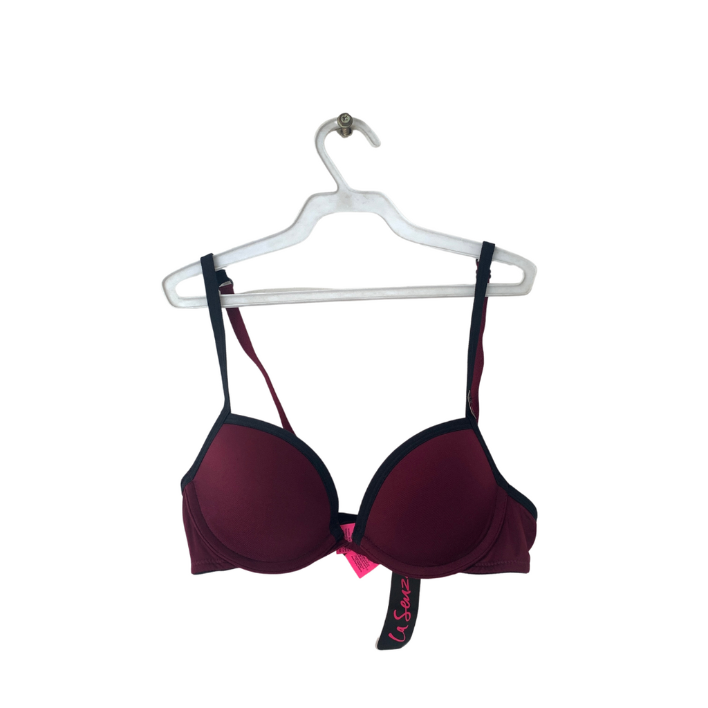 La Senza Maroon Padded Bra | Brand New |