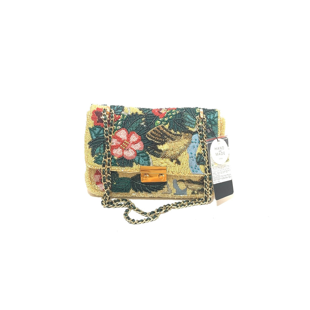 ZARA Beaded Shoulder Bag | Brand New |